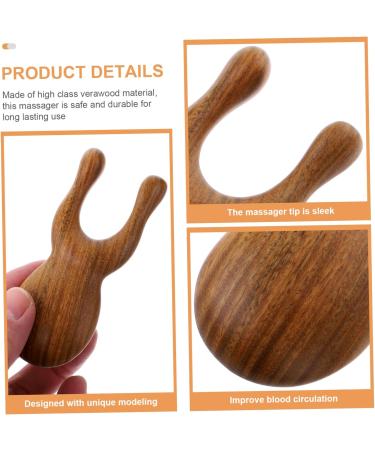 Healvian Green Sandalwood Portable Hair & Face Massage Device | Household Head & Face Massage Tool - Buy Online on GoSupps.com