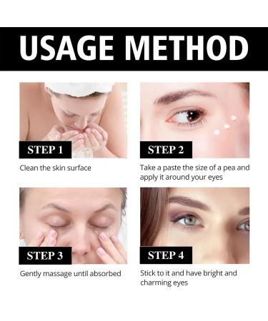 Caffeine Eye Cream | Reduce Under Eye Bags Dark Circles & Puffiness | Anti-Aging Eye Tightener - Buy Online on GoSupps.com