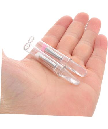 Healeved Perm Mascara Brush Small Eyeshadow Brush Cream Eyeshadow Brush Eye Cream Applicator Silicone - Buy Online on GoSupps.com