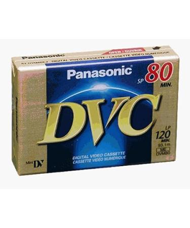 Panasonic AY-DVM80EJ MiniDV Cassette (80 Minute)