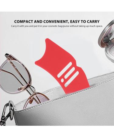 2 Set Nose Contour Stencil Nose Shadow Template Multifunctional Makeup Aid Tool Reusable Silicone Portable Ergonomic Eyeliner Guard Pads for Makeup Beginners - Buy Online on GoSupps.com