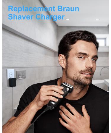 VHBW Replacement for Braun Charger Cord 12V Compatible with Braun Shaver Series 1/2/3/4/5/6/7/9 XT5 Charger for 3020S 5018S 3040S 492-5214 Razor Charging - Buy Online on GoSupps.com