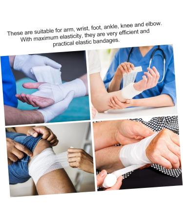 NOLITOY 4 Rolls Elastic Sports & Medical Tape - Flexible Support for Injury Protection | International Shipping Available - Buy Online on GoSupps.com