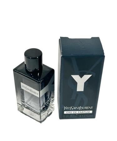 YVES SAINT LAURENT YSL Y Men Perfume Parfum MINI splash on SMALL TRAVEL SIZE 7.5 ml / 0.25 Fl oz - Buy Online on GoSupps.com