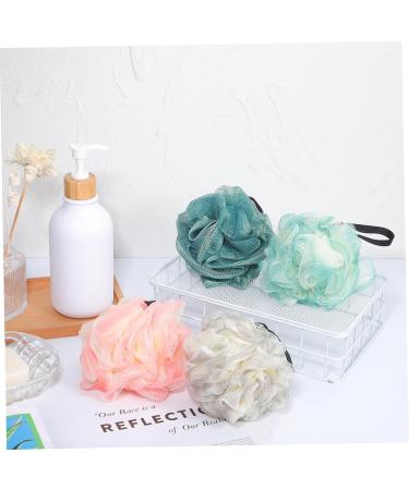 Beaupretty 8 Pcs Colorful Large Bath Balls - Exfoliating Shower Loofahs & Travel Body Wash Sponges for Ultimate Clean & Relaxation - Buy Online on GoSupps.com