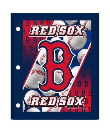BRAX MLB Boston Red Sox 3D Portfolio Boston Red Sox 12" Blue