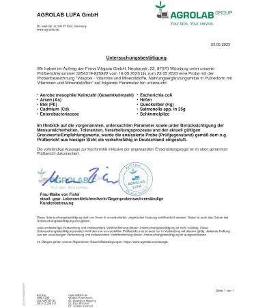 High-Dose Vegan Multivitamin Powder with Magnesium Zinc & Selenium - Immune Support & Micronutrients - Sugar-Free - Made in Germany - ACE Taste - Buy Online on GoSupps.com