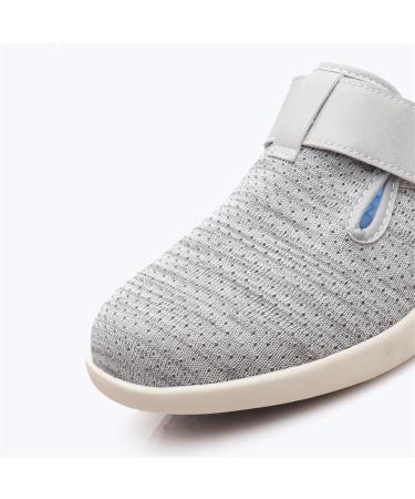 Mens Diabetic Slippers - Adjustable Backless Air Cushion Sneakers for Swollen Feet | Lightweight Non-Slip Comfort | Size 12 Dark Blue - Buy Online on GoSupps.com