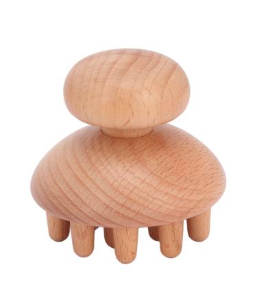 Mushroom massage device trigger massage tool trigger point hand massage wood chinese massage aid for legs shoulders back acupuncture massage - Buy Online on GoSupps.com