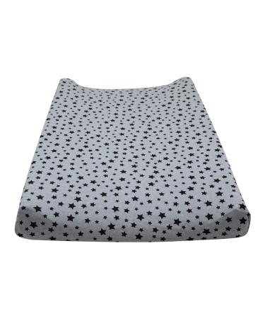JYOKO KIDS Changing Mat Cover - Black Star (70 x 50 cm) | International Shipping Available - Buy Online on GoSupps.com