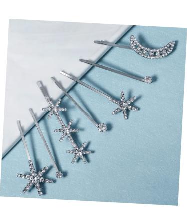 FRCOLOR 4 Sets Fringe Bobby Pin Hair Clip Hair Barrettes for Hair Jewels for Women Hair Accessories Star Hair Accessories Hair Pin Rhinestone Barrettes Headgear Wild Alloy - Buy Online on GoSupps.com
