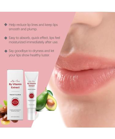 Vitamin Lip Serum & Balm - Brightening Care for Dark Lips & Long Lasting Hydration - Organic Chapped Lip Repair - Reduces Fine Lines for Women & Men (5) - Buy Online on GoSupps.com