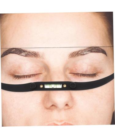 Healeved 3pcs Eyebrow Mapping Kit Brow Ruler Stencils Eyebrow Shaping Kit Aluminum Alloy Foldable Level Ruler - Buy Online on GoSupps.com