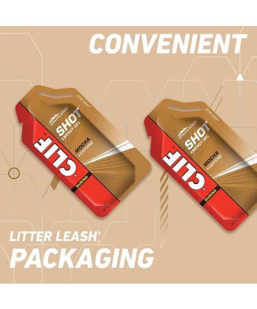 CLIF SHOT Energy Gel Chocolate Flavor - Non-GMO, Non-Caffeinated - Fast Carbs for High Performance & Endurance - 6 Count Pack for Cycling and Running - Buy Online on GoSupps.com