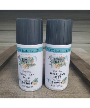 Brazilian Mist Body Spray Notes of Pistachio & Salted Caramel (2 pack) - Buy Online on GoSupps.com