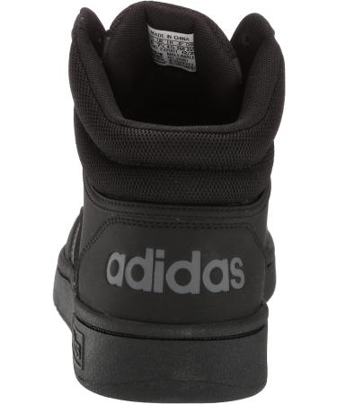adidas Men's Hoops 3.0 Mid Basketball Shoe 11 - Black/Grey - Buy Online on GoSupps.com