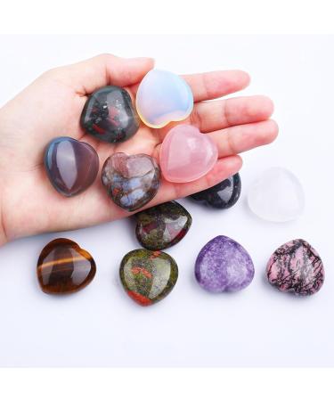 Heart of Stone: 20 Gemstones for Children | Colorful Crystals for Meditation Chakra Healing & Reiki Energy - Buy Online on GoSupps.com
