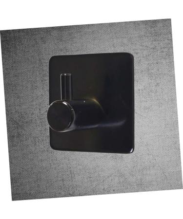 Alipis Stainless Steel Hooks Suction Hooks Wall Mount Single Hooks Hook up European Style Wall Hanging medium Black - Buy Online on GoSupps.com