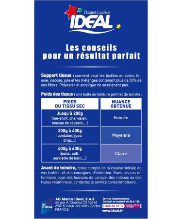 Ideal Textile Dye All in One 230g Cobalt Blue - Buy Online on GoSupps.com