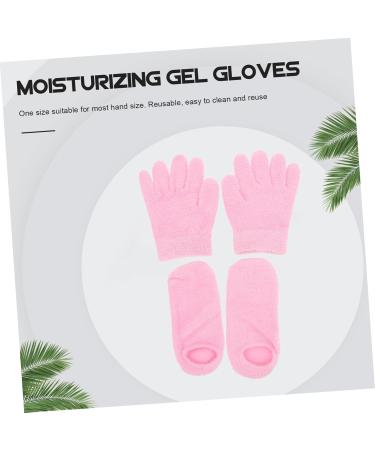 minkissy 2 Pairs Gel Care Kit Spa Socks Gloves Yarn Hand Spa Gloves Lotion Gloves Moisturizing Therapeutic Gloves Beauty Hydrating Kit Men Sock Miss Suite Yarn Essential Oil - Buy Online on GoSupps.com