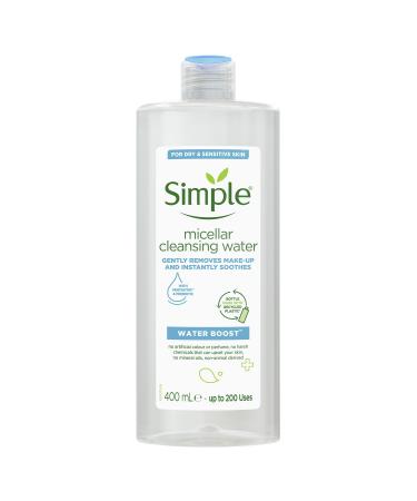 Simple Water Boost Micellar Cleansing Water 400ml Pack of 6
