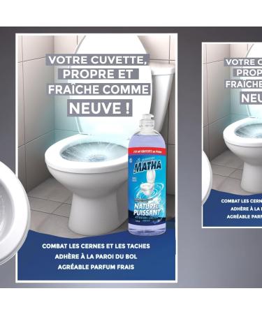 Savon Matha Nettoyant pour cuvettes de toilettes Lavande lot 2 x 710 ml - Buy Online on GoSupps.com