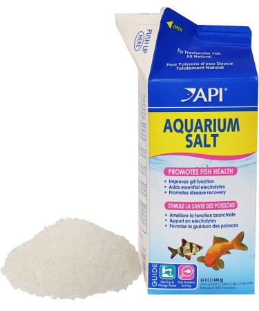 API Aquarium Salt 65-Ounce Box - Freshwater Aquarium Salt for Optimal Fish Health - Buy Online on GoSupps.com