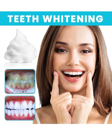 Teethaid Mouthwash & Whitening Foam Toothpaste - Natural Gum Care & Bad Breath Elimination - 2 x 50ml - Buy Online on GoSupps.com