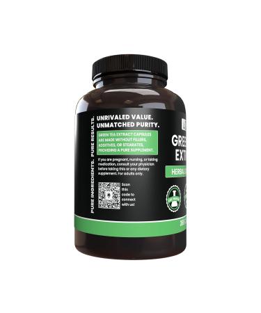 Pure Original Ingredients Green Tea Extract (365 Capsules) No Magnesium Or Rice Fillers Always Pure Lab Verified 365 Count (Pack of 1) - Buy Online on GoSupps.com