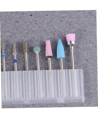 Beaupretty nail bit cleaning tool nail drill bits electric nail drill for acrylic nails manicure kit nail art kit drill bits for nails nail art tool nail drill tool grinding head dedicated Size 1 Picture 3 - Buy Online on GoSupps.com