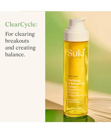 Suki Skincare Purifying Day Lotion with Salicylic Acid Hydrating Anti-Aging Moisturizer for Oily & Acne-Prone Skin 1.7oz - Buy Online on GoSupps.com