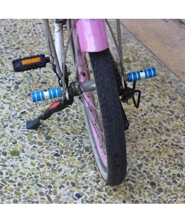 BESPORTBLE Black Aluminum Alloy Bike Pegs - Anti-Skid Lead Foot BMX Pegs for Mountain Bike, Blue (2 Pair) - Buy Online on GoSupps.com