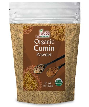 Jiva Organics Organic Cumin Powder 7 oz (200 g) - Buy Online on GoSupps.com