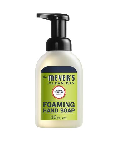Mrs. Meyer's Clean Day Foaming Hand Soap Lemon Verbena 10 Fl Oz - Pack of 6 | Refreshing Hand Wash Set - Buy Online on GoSupps.com