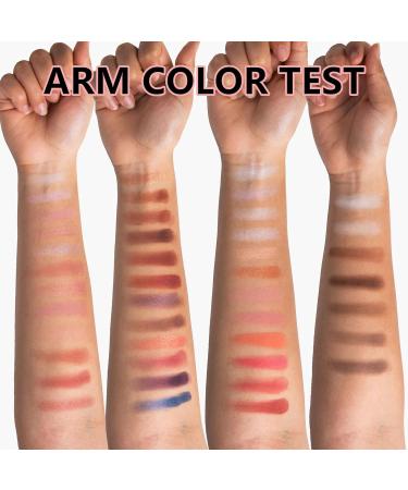 Eyeshadow palette - 43 colors - Four-layer flipbook-style highlighter - Blush palette - For everyday wear holidays birthdays and travel - Buy Online on GoSupps.com