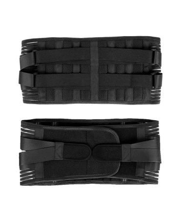 Menolana Back Support Belt for Men and Women Lower Back Brace Adjustable Comfortable with Lumbar Pad Waist Lumbar Support for Sport XL - Buy Online on GoSupps.com