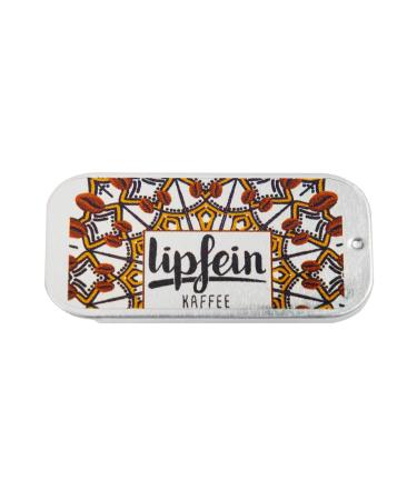 lipfein lip balm coffee 4 g natural lip care vegan lip care certified natural cosmetics lip balm zero waste