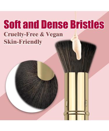 Retractable Kabuki Brush Travel Powder Foundation Makeup Brush Face Blush Brushes for Liquid Cream and Powder Face Makeup Travel Size Makeup Brush Foundation Brush - Buy Online on GoSupps.com