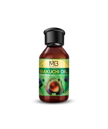 MB Herbals Cold Pressed Bakuchi Oil Pure and Natural Undiluted 50ml/1.69 fl oz