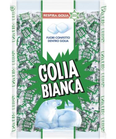  Italian Gourmet E.R. Golia Bianca Hard Candy Mint and Liquorice Flavor 1kg + Italian Gourmet Pulp 400g - Buy Online on GoSupps.com
