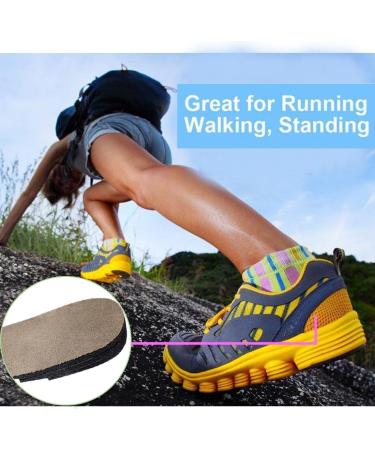 Adjustable Heel Lift Cushions - Height Increase Insoles for Pain Relief & Leg Discrepancies | Men's 10-12 & Women's 11-14 - Buy Online on GoSupps.com