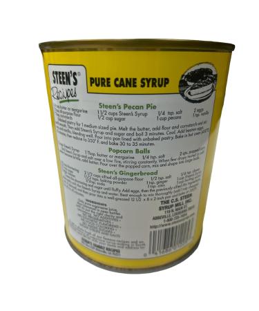 Steen's 100% Pure Cane Syrup 25oz Cans (Pack of 4) - Louisiana's Trusted Brand - No Preservatives - Pure & Natural - 6.24 lbs Total - Buy Online on GoSupps.com