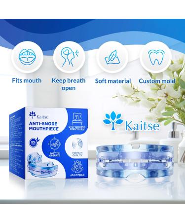 Kaitse Anti Snoring Devices for Sleep: Snoring Solution - Anti Snoring Mouth Guard - Effective Anti-Snoring Mouthpiece Stop Snoring - Buy Online on GoSupps.com