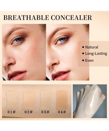 Buy Multi-Use Concealer Stick - 2-in-1 Concealer & Foundation Medium-Full Coverage Waterproof Lightweight Includes 2 Makeup Sponges - 01# Beige 1 Ounce International Shipping Available - Buy Online on GoSupps.com