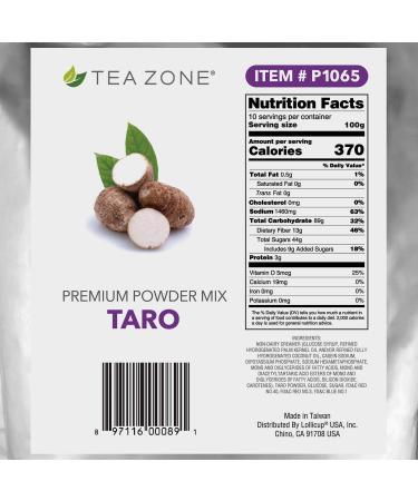 Tea Zone Taro Powder 2.2 lb - Premium Quality for Delicious Bubble Tea - Buy Online on GoSupps.com