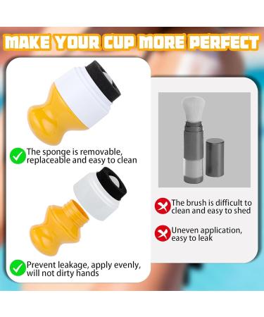 Refillable Sunscreen Applicator with Evenly Spreading Sponge Head Travel Size Easy to Use Roll on Dispenser for Kids & Adults Doubles as a Lotion Container - Beach & Travel Friendly (2 green+pink) green+pink 2 - Buy Online on GoSupps.com