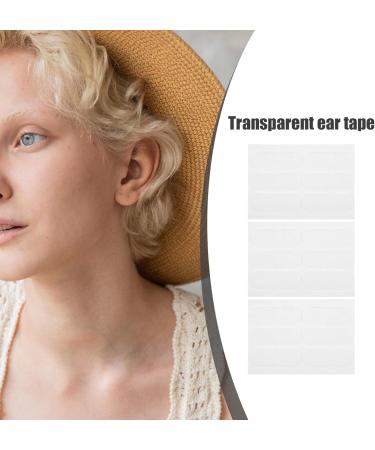 Ipetboom Ear Stick-ers: 60pcs Silicone Ear Tapes Painless Ear Support Patches Transparent Invisible Cosmetic Ear Stick-er Ear Corrector for Concave Ears - Buy Online on GoSupps.com