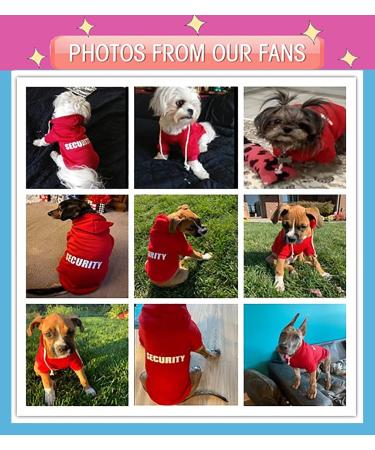 Izefia Dog Hooded Sweater - Warm Cotton Jacket for Small & Medium Dogs | Red XS Pet Clothing - Buy Online on GoSupps.com