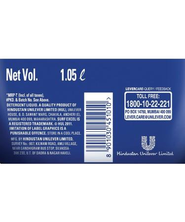 Buy Liquid Detergent 1.05 L - Eco-Friendly & Effective for International Shipping - Buy Online on GoSupps.com