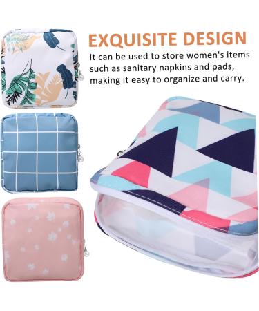 Kombiuda 4-Piece Storage Bag Set for Women - Hygiene Tampons Menstrual Pads & Coin Bags - Perfect for Organizing Feminine Products - Buy Online on GoSupps.com